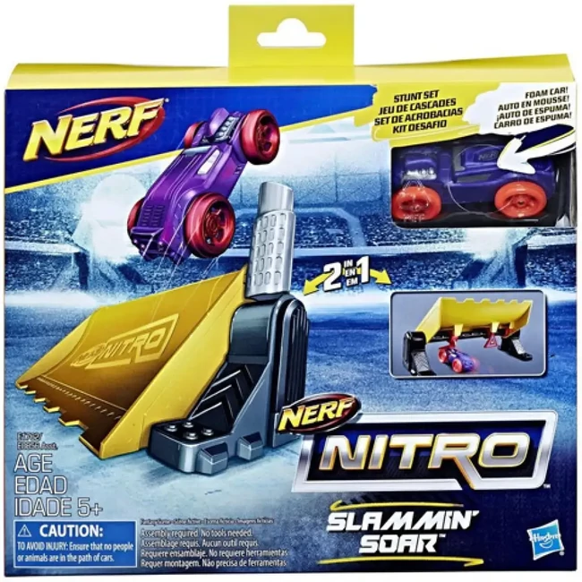 Nerf Nitro: Slammin’ Soar kaszkadőr szivacs kisautó – Hasbro
