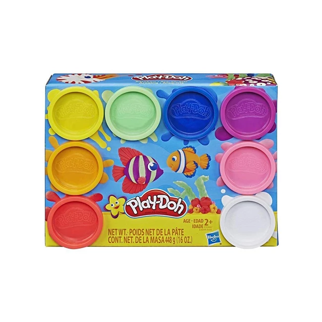 Play-Doh: Szivárvány színű 8 db-os gyurmaszett – Hasbro