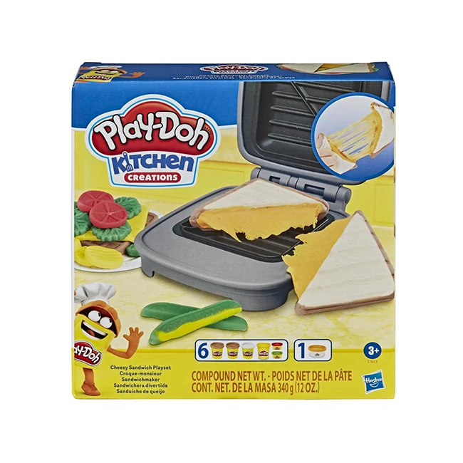 Play-Doh: Szendvicssütő gyurma szett 340g – Hasbro