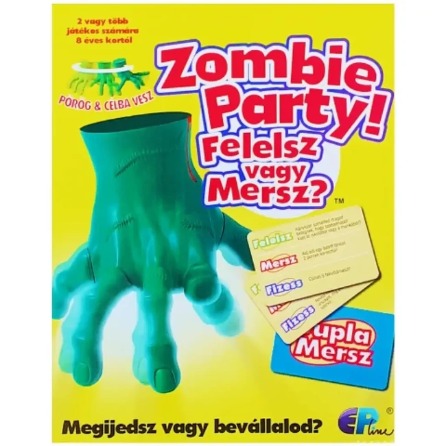 Zombie Party! – Felelsz vagy Mersz? társasjáték