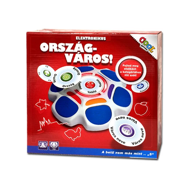 Ország-Város elektronikus társasjáték