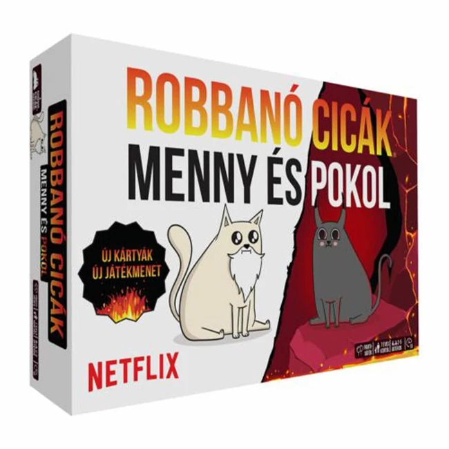 Robbanó cicák – Menny és pokol! társasjáték