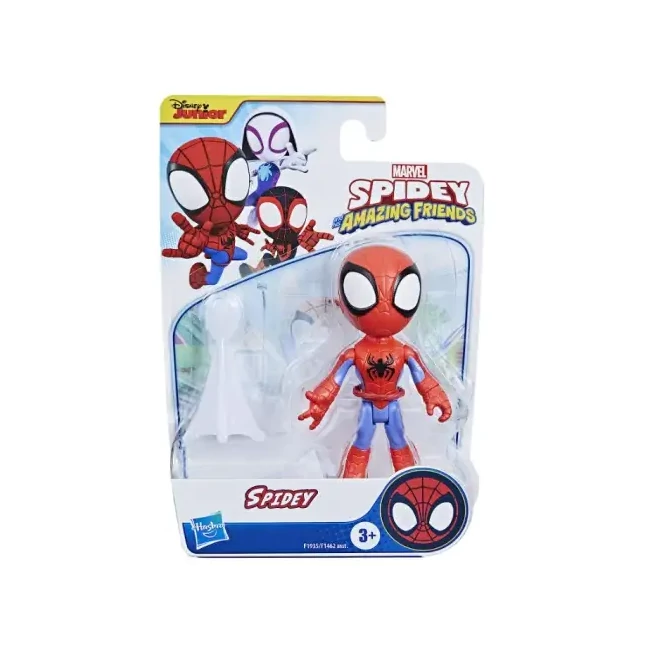 Pókember: Póki és csodálatos barátai Póki játékfigura kiegészítővel 10 cm – Hasbro