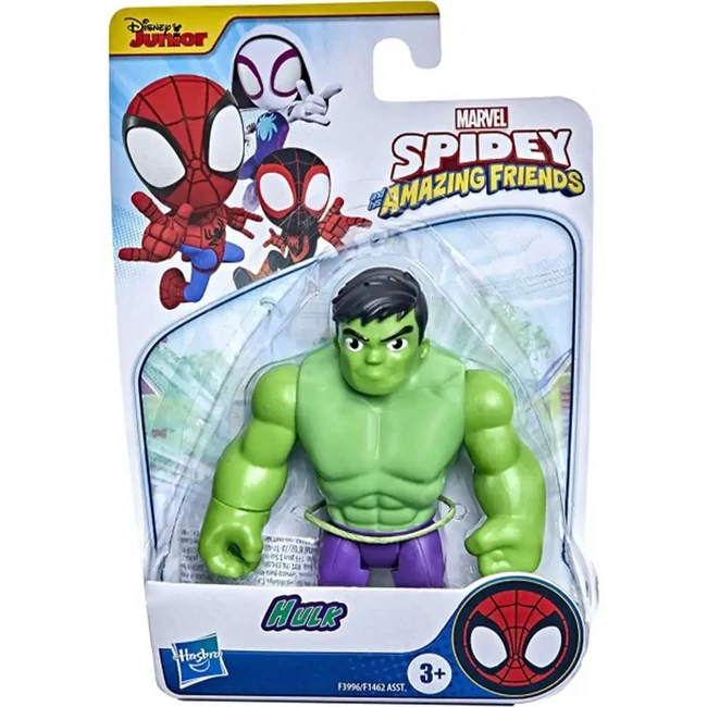 Pókember: Póki és csodálatos barátai Hulk játékfigura 10 cm – Hasbro