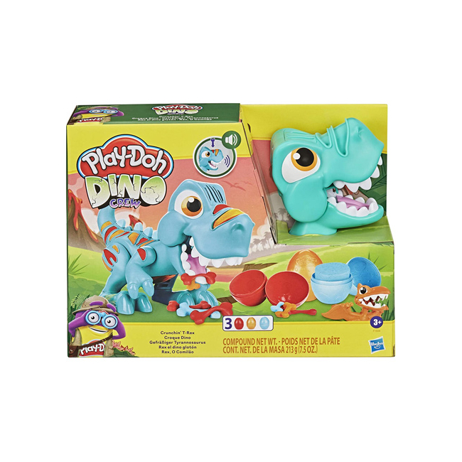Play-Doh: Dino Crew Crunchin T-Rex játékszett hanggal – Hasbro