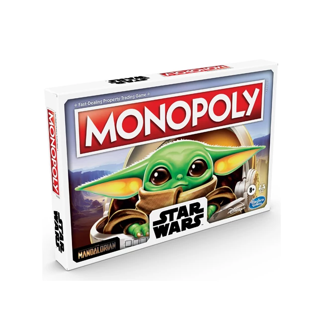 Monopoly Star Wars: The Mandalorian – A gyermek társasjáték – Hasbro