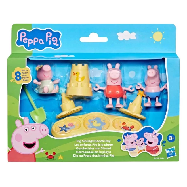 Peppa Malac: Peppa élményei – Strandolás játékszett – Hasbro