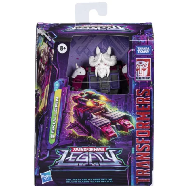Transformers: Legacy Deluxe Class Skullgrin átalakítható robotfigura – Hasbro
