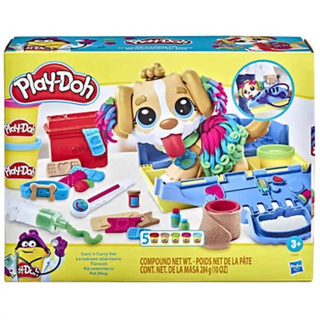 Play-Doh Care 'n Carry Vet gyurma szett – Hasbro