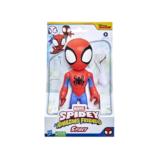 Pókember: Póki és csodálatos barátai Póki játékfigura kiegészítővel 23 cm – Hasbro