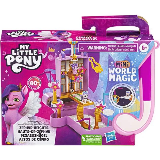 Én kicsi pónim: Varázslatos minivilág Zephyr Heights játékszett – Hasbro