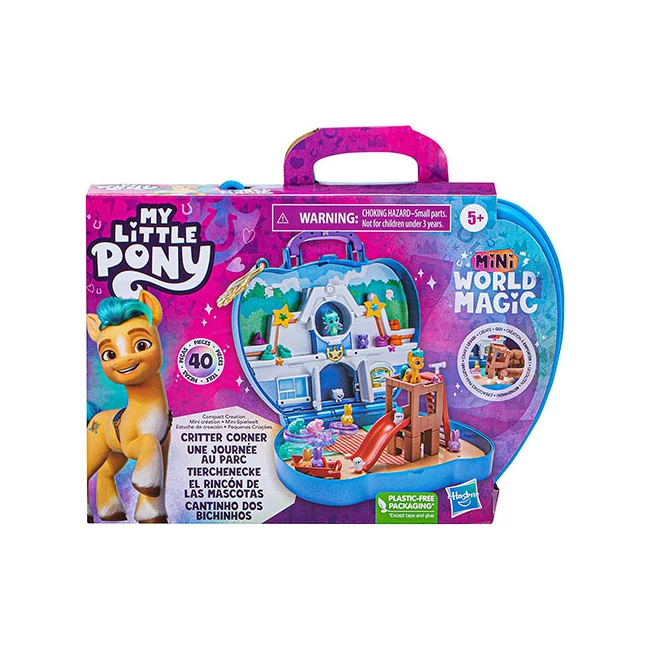 Én kicsi pónim: Varázslatos minivilág Critter Corner játékszett – Hasbro