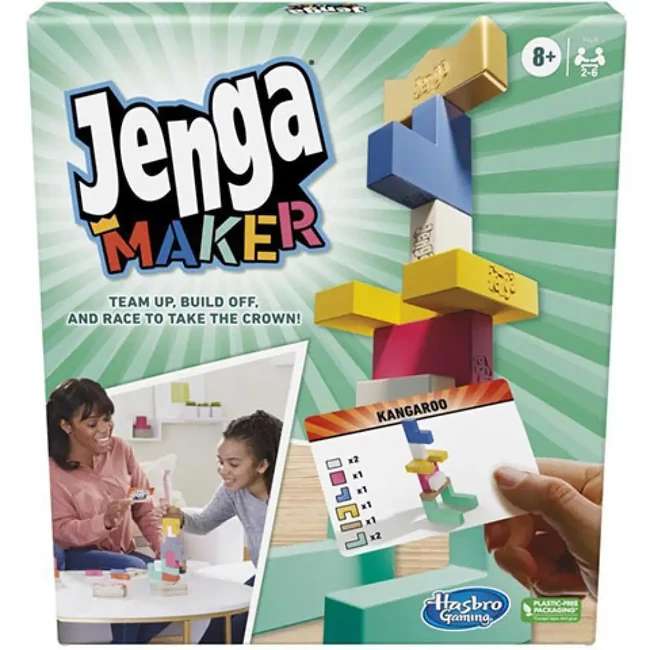 Jenga Maker társasjáték – Hasbro