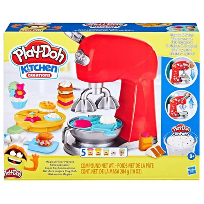 Play-Doh: Varázslatos keverő játékkészlet 284g – Hasbro