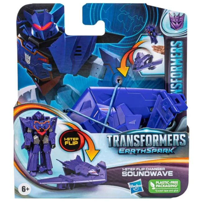 Transformers FöldSzikra: 1 lépésben átalakítható Fülelő robotfigura – Hasbro
