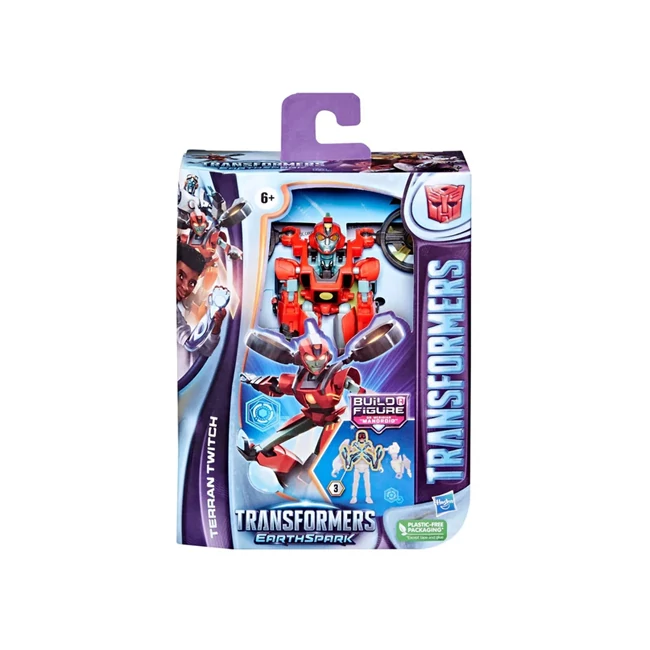 Transformers: EarthSpark Deluxe Terran Twitch átalakítható akciófigura – Hasbro