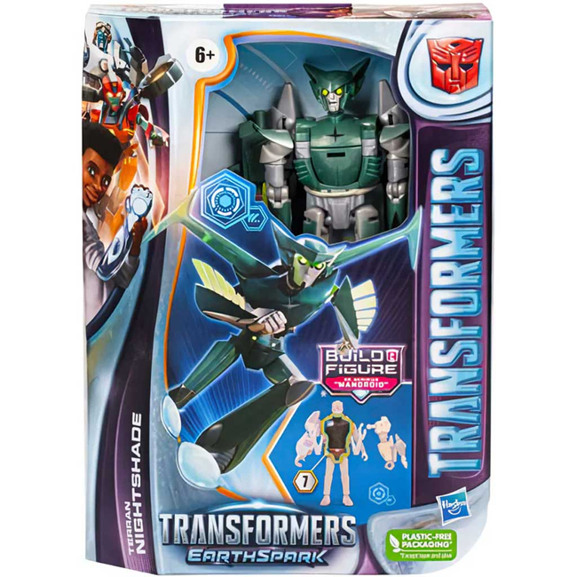 Transformers: FöldSzikra – Nightshade deluxe 12 cm-es akciófigura – Hasbro