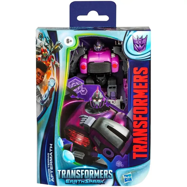 Transformers: Earth Spark – Deluxe Chaos Terran Aftermath átalakítható robotfigura – Hasbro
