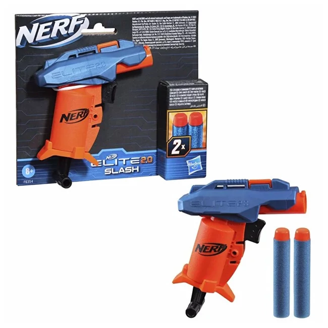 Nerf: Elite 2.0 Slash szivacslövő fegyver 2 db tölténnyel – Hasbro