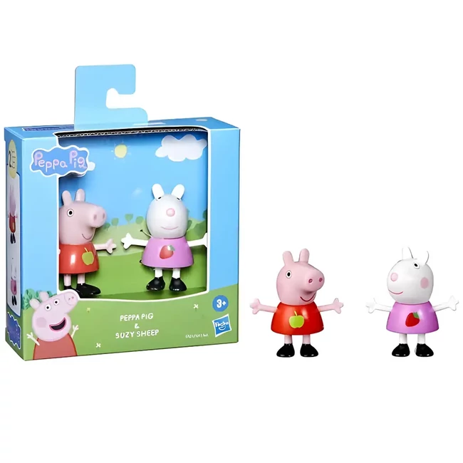 Peppa malac: Peppa malac és Suzy bárány 2 db-os figura szett – Hasbro