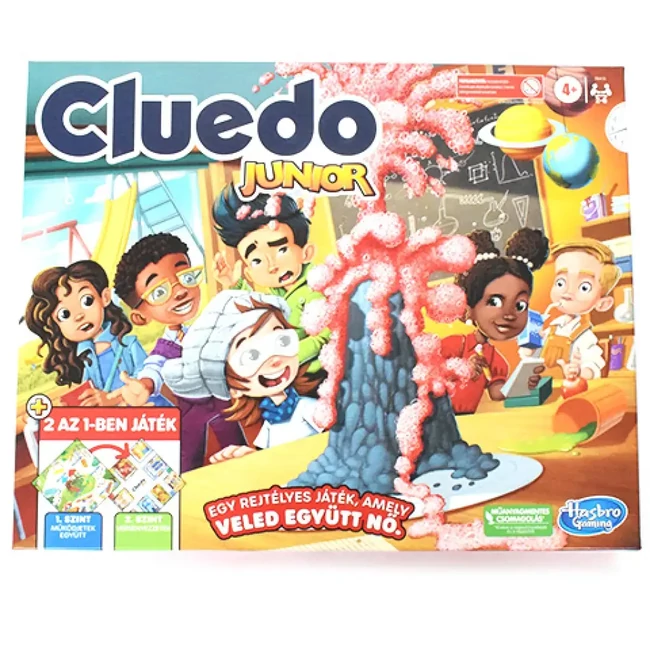 Cluedo Junior 2az1-ben társasjáték – Hasbro