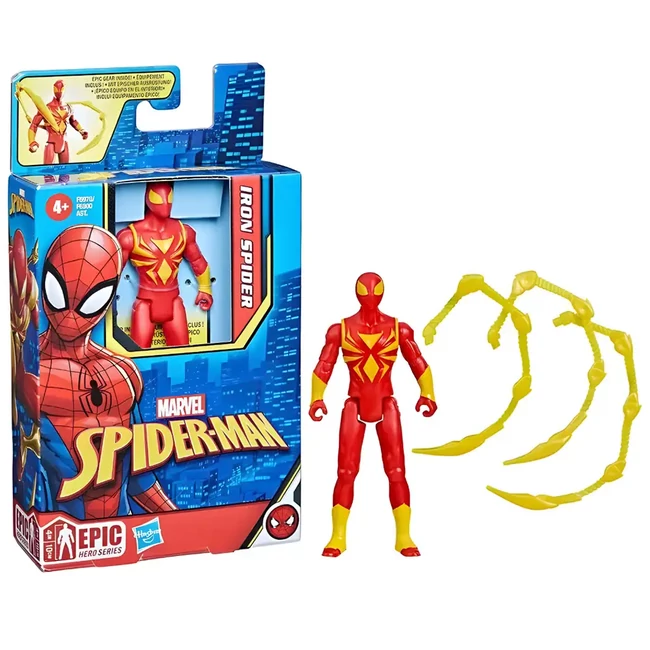Marvel: Spider-Man – Iron Spider akciófigura 10 cm – Hasbro