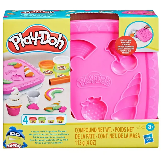 Play-Doh: Create 'n Go muffin készítő gyurmaszett – Hasbro