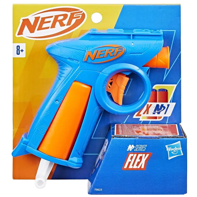 Nerf: N-Series: Flex szivacslövő 2 db tölténnyel – Hasbro