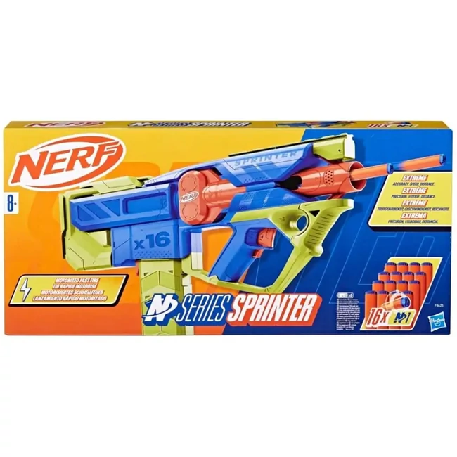 Nerf: N-Series: Sprinter szivacslövő 16 db tölténnyel – Hasbro