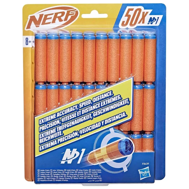 Nerf: N-Series: Szivacslövő utántöltő 50 db-os szett – Hasbro