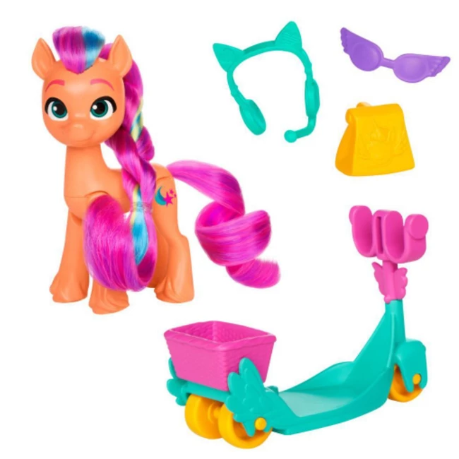 Én kicsi pónim: Mondd el a meséd rolleres Sunny Starscout póni figura – Hasbro