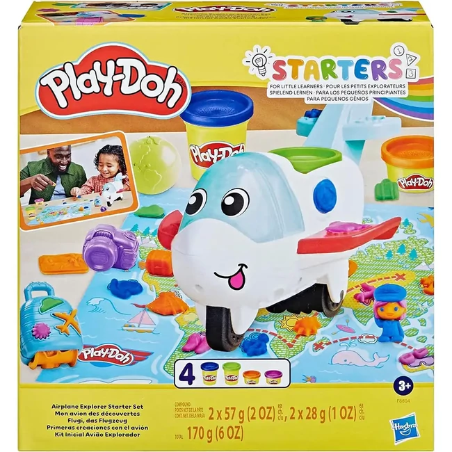 Play-Doh: Airplane Explorer kezdőkészlet gyurmaszett – Hasbro