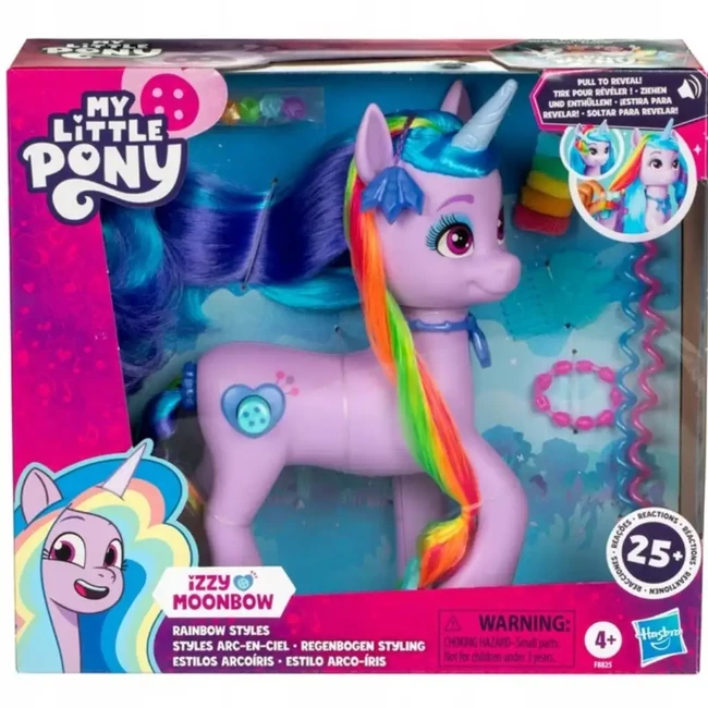 Én kicsi pónim: Izzy Moonbow Szivárvány stílus póni hanggal – Hasbro