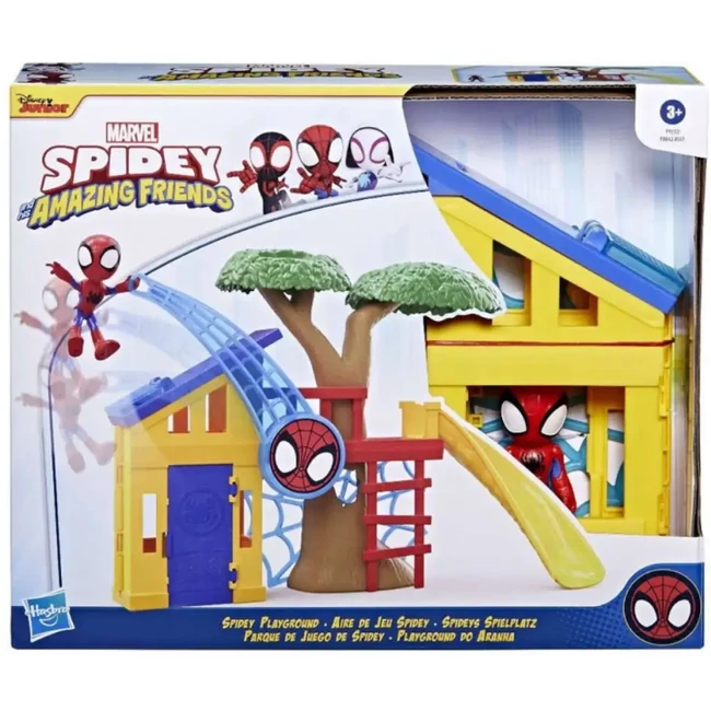 Pókember: Spidey pók játszótér játékszett figurával – Hasbro