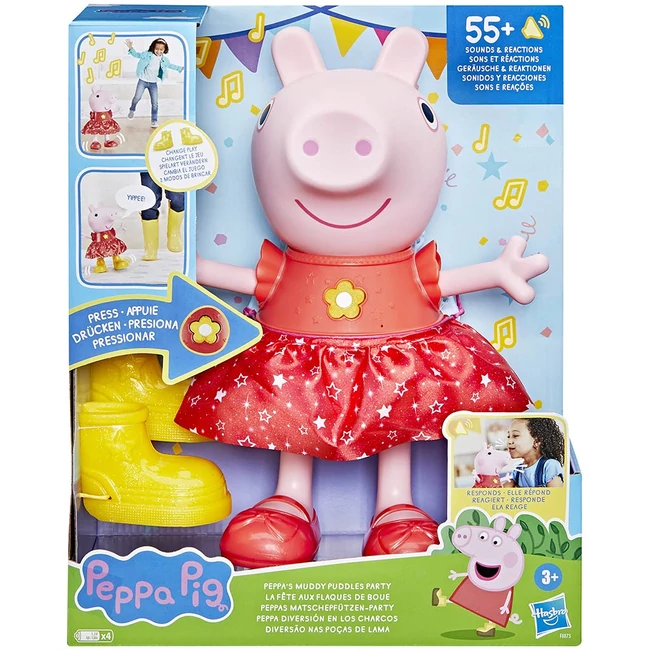 Peppa malac: Zenélő és táncoló party Peppa – Hasbro