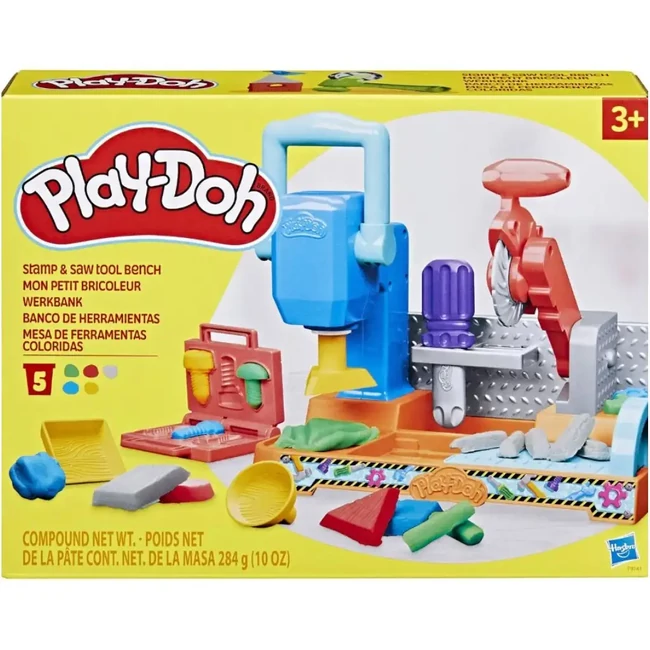 Play-Doh: Stamp'N'Saw szerszámpad játékszett – Hasbro
