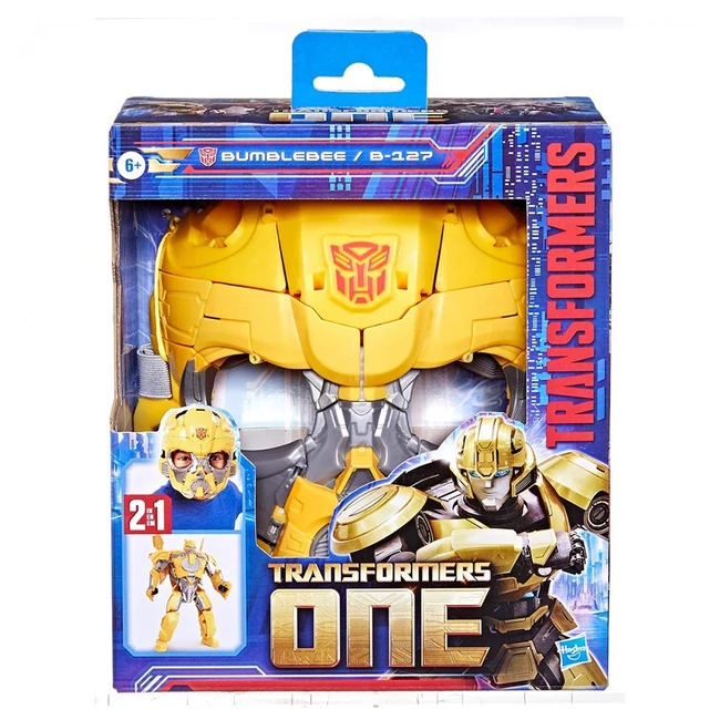 Transformers ONE: 2in1 Űrdongó robotfigura 25 cm és Maszk – Hasbro