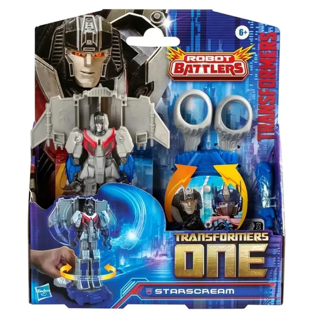 Transformers ONE: Robot Battlers – Starscream átalakítható figura 12 cm – Hasbro