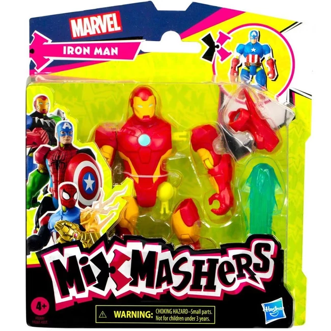 Marvel Mix Mashers: Bosszúállók Vasember figura kiegészítőkkel – Hasbro