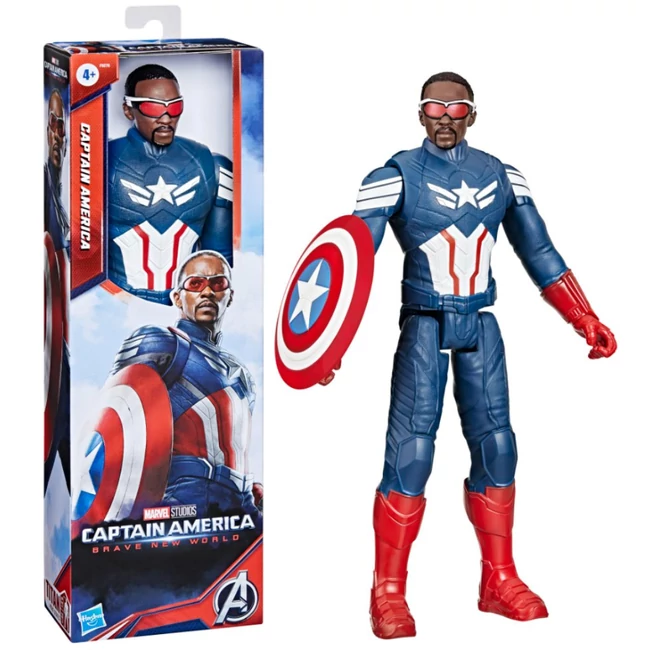 Bosszóállók Titan Hero Amerika Kapitány 29 cm-es játékfigura – Hasbro