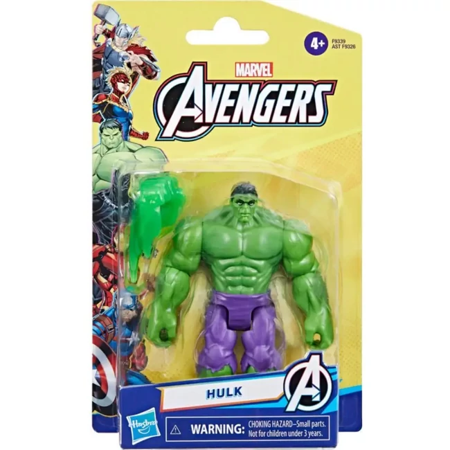 Bosszúállók: Hulk 10 cm-es akciófigura kiegészítővel – Hasbro