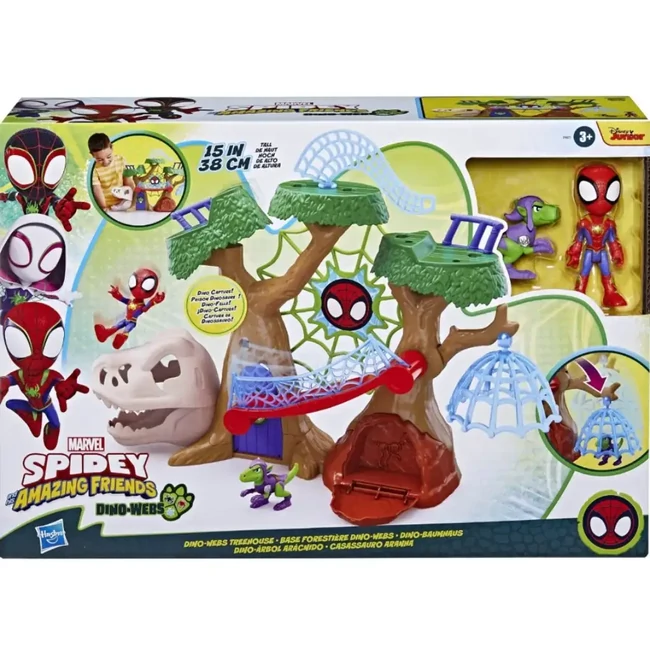 Pókember Póki és csodálatos barátai: Póki Dínó-hálós játékszett – Hasbro