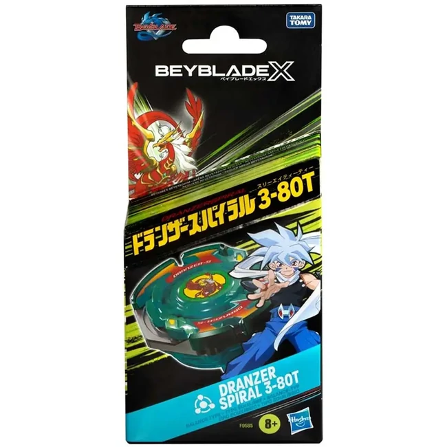 Beyblade X: EU Dranzer Spiral 3–80T szett – Hasbro