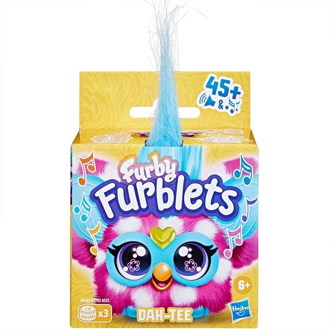 Furby: Furblets Dah-Tee interaktív plüssfigura – Hasbro