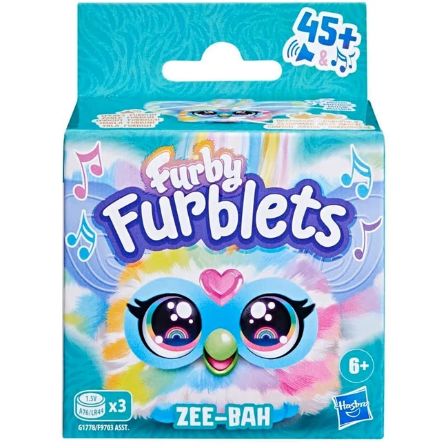 Furby: Furblets Zee-Bah interaktív plüssfigura – Hasbro