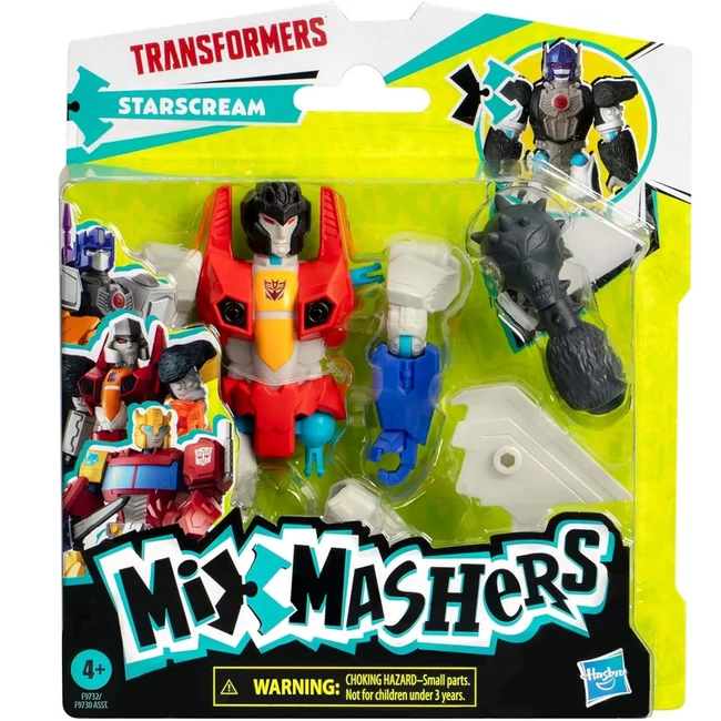 Transformers: Mix Mashers Starscream figura kiegészítőkkel – Hasbro