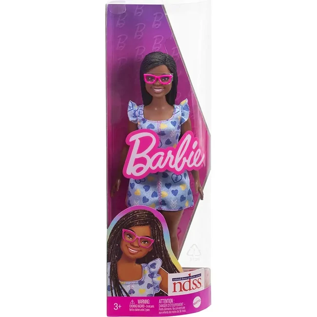 Barbie: Fashionista stílusos Down-szindrómás Barbie baba – Mattel