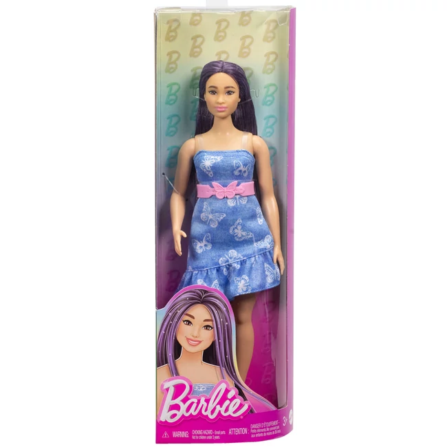 Barbie: Fashionista stílusos baba pillangós ruhában – Mattel