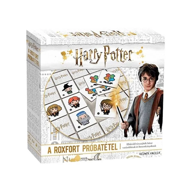 A Roxfort próbatétel társasjáték