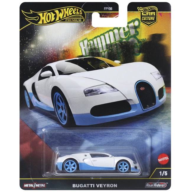 Hot Wheels: Autó Cool-túra kisautó Bugatti Veyron 1/64 – Mattel